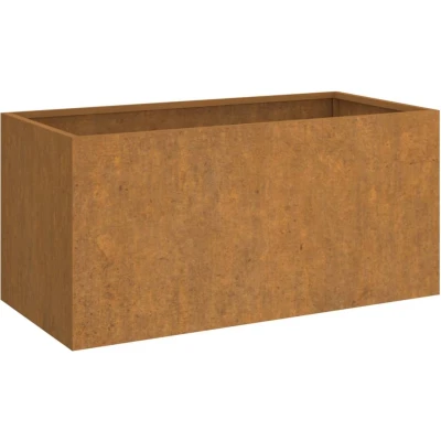 Afbeelding van Plantenbak 62x30x29 cm cortenstaal