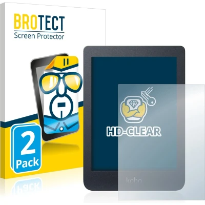 Afbeelding van BROTECT (2 Stuks) Schermbeschermer voor Kobo Nia Screen Protector Transparant