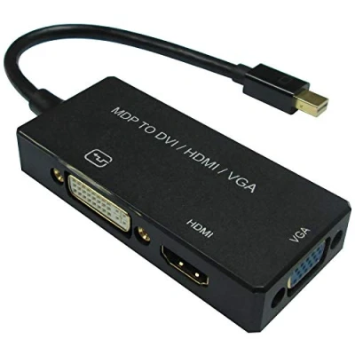 Afbeelding van Value 12.99.3154 DisplayPort kabel Mini / DVI Adapterkabel stekker, I 18+5 polige bus 0.10 m Zwart