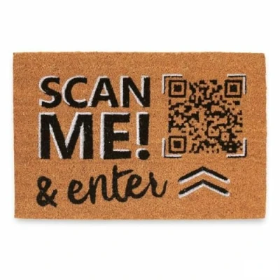 Afbeelding van Deurmat Scan Me! Natuurlijk 60 x 1 40 cm (12 Stuks)