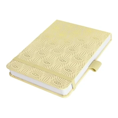 Afbeelding van SIGEL JN356 Notizblock Jolie, DIN A6+, dotted, gelb, gold
