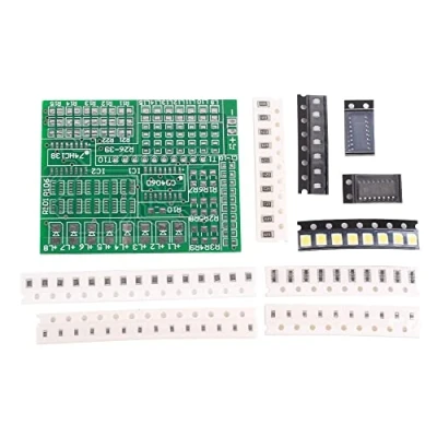 Afbeelding van DC 4V 6V Soldeer Praktijk Board, DIY Kit LED Knipperende Controller Module voor Solderen