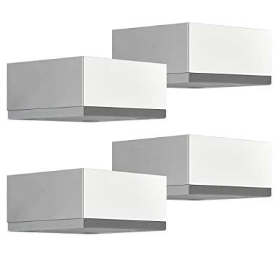 Afbeelding van 4x meubelvoeten MOTEL 65 x mm hoogte 30 gepolijst chroom van SOTECH