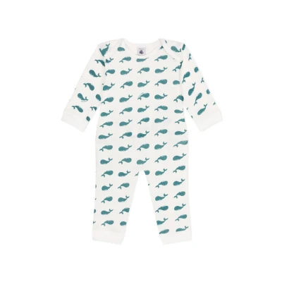 Afbeelding van Petit Bateau Pyjama voor kinderen, Maat: 67, Marshmallow dragonfly