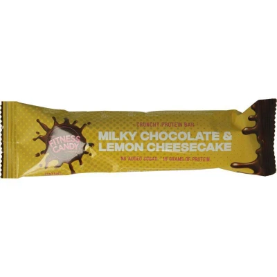 Afbeelding van Milky chocolate &amp; lemon cheesecake