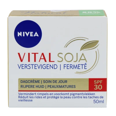 Afbeelding van 3x Nivea Vital Soja Dagcrème Anti Age SPF 15 50 ml