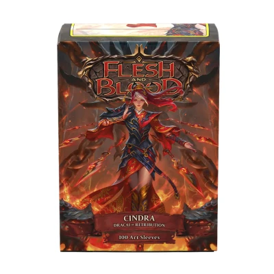 Afbeelding van Dragon Shield Flesh and Blood Sleeves Matte: Cindra (100 stuks)