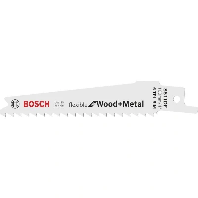 Afbeelding van Bosch Reciprozaagblad S 511 DF FLEXIBLE FOR WOOD&amp;METAL