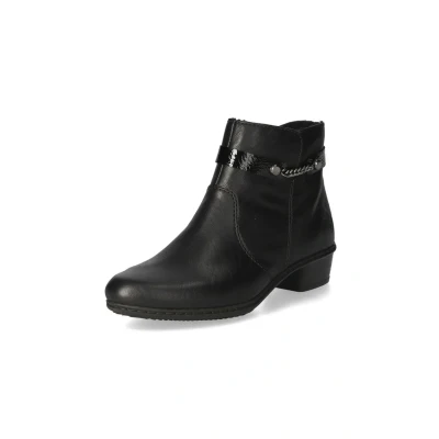 Afbeelding van Rieker DAMES Enkellaarzen Y0783, Vrouwen Enkellaarzen,laarzen,laars,halve laars,overgangsschoen,winterschoen,gevoerd,Zwart (schwarz / 00),36 EU 3.5 UK