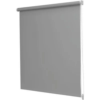 Afbeelding van Intensions Rolgordijn Verduisterend unicolor Donkergrijs 150x190cm