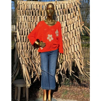 Afbeelding van Truitje Top Fiory Oranje One Size (maat 36 t/m 40/42)