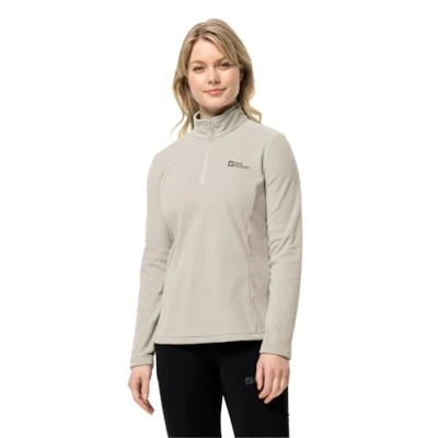 Afbeelding van Jack Wolfskin Dames Taunus Hz W Pullover, seal, XS