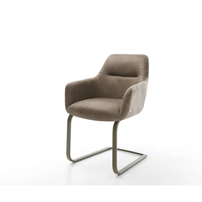 Afbeelding van sledemodel Pejo Flex vlak afwerking met titaniumeffect taupe vintage