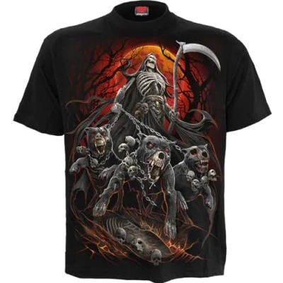 Afbeelding van Spiral Voorbodes T Shirt Zwart, XL