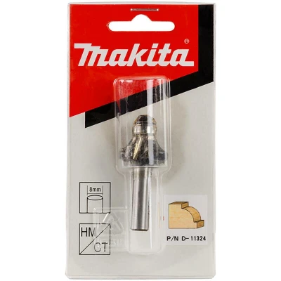 Afbeelding van Makita Accessoires Kwartrondfrees+lag. HM R5 S8 D 11324