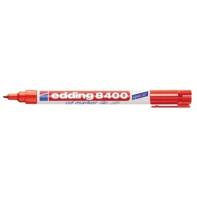 Afbeelding van Cd marker edding 8400 rond 0.5 1.0mm rood