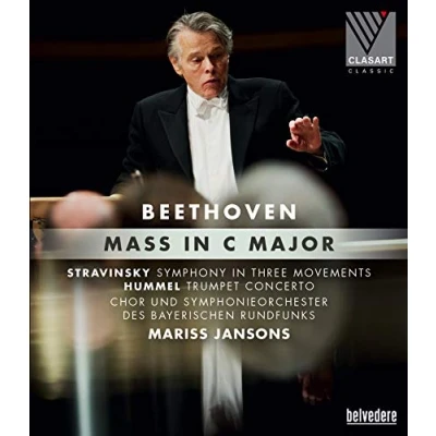 Afbeelding van Chor Und Symphonieorchester Des Bayerischen Rundfunk, Mariss Jansosn Mass In C Major (Blu ray)