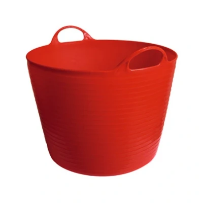 Afbeelding van Flexibele mand rood 42 liter
