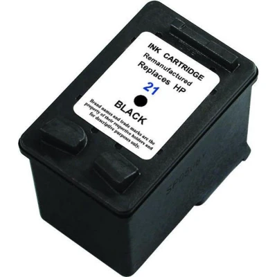 Afbeelding van Kangaro Sl 11111021 Cartridge Secondlife Hp 21 Xl Zwart