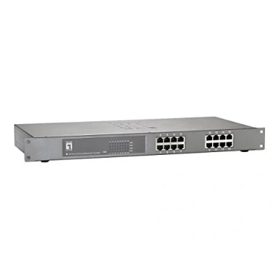 Afbeelding van LevelOne FEP 1612 Fast Ethernet (10/100) Power over (PoE) Grijs [FEP 1612W150]