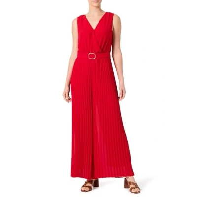 Afbeelding van Morgan WITH Pleated LEGS Jumpsuit, Dames, Maat: 32, Rouge