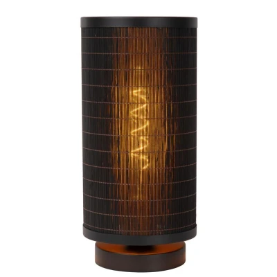 Afbeelding van Lucide TAGALOG Tafellamp Ø 15 cm 1xE27 Zwart