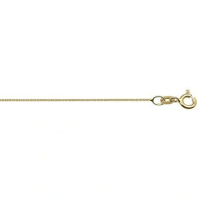 Afbeelding van Collier Geelgoud Anker 0,8 mm x 45 cm lang