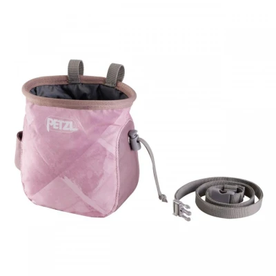 Afbeelding van Petzl Saka compacte pofzak met grote verstevigde opening roze