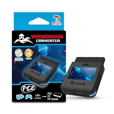 Afbeelding van Brook Wingman PS2 Convertor Draadloze Versie van PS4/3 naar PS2/1, Retro Consoles op PS2/ PS1/PS Klassieke Consoles, voor PS Consolesde