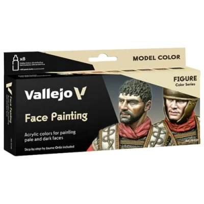 Afbeelding van Vallejo Model Color: Set: Faces By Jaume Ortiz (8)