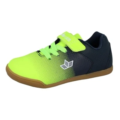 Afbeelding van Lico Sambo VS Uniseks, kinderen Zaalsportschoen, Marineblauw/limoen, 39 EU