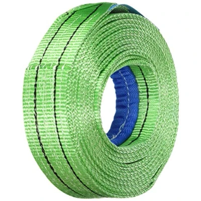 Afbeelding van Braun 20062HB Hefband 2000 kg draagkracht, 6 m lengte met versterkte eindlussen, groen