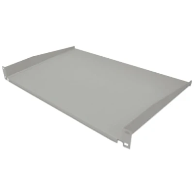 Afbeelding van Intellinet 715089 19&quot; 48,3 cm plank voor montage aan de voorkant 1 HE (montage op twee voorste profielrails) 300mm diep niet geperforeerd grijs
