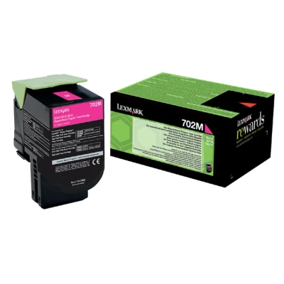 Afbeelding van Lexmark 70C20M0 (702M) Toner Magenta