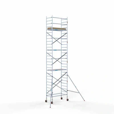 Afbeelding van Euroscaffold Rolsteiger Budget Schoren L190xB90 9.20m werkhoogte Houten platformen