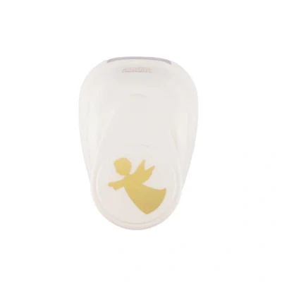 Afbeelding van Vaessen Creative Craft Paper Punch Medium, Engel, voor doe het zelf projecten, scrapbooking en kaarten maken, meerkleurig, 7,3 x 5,3 5 cm
