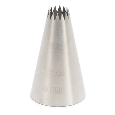 Afbeelding van Spuitmondje rvs kroon 10 mm