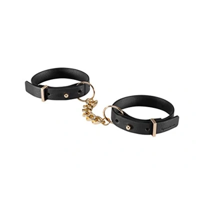 Afbeelding van Bijoux Indiscrets Maze Thin Handcuffs Zwart GRATIS TOY bij iedere bestelling v.a. 40,