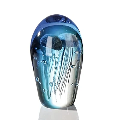 Afbeelding van Casablanca by Gilde Sierobject voor aan de wand Sculptuur Qualle (1 stuk)