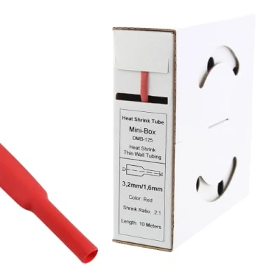 Afbeelding van Offgridtec 10m krimpkous 3,2mm &gt; 1,6 rood
