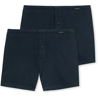 Afbeelding van Schiesser 2 PACK Boxershorts, Heren, Maat: XL, Dunkelblau