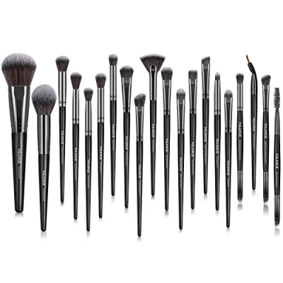 Afbeelding van Make upborstels MAANGE 20 Stks Professionele Up Borstel Set Premium Synthetisch Gezicht Poeder Foundation Blending Blush Oogschaduw Contour Lip Concealer Brush