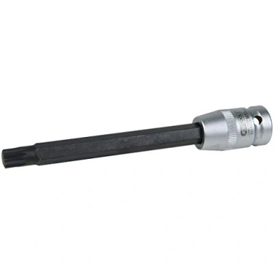 Afbeelding van KS Tools, Dopsleutel + dopmoer, 1/2&quot; inbus voor multitandschroeven (XZN) M10, lengte 140 mm, gefosfateerd