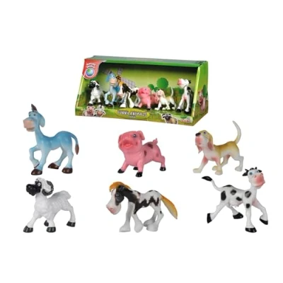 Afbeelding van Simba Grappige Dieren Boerderij, 6dlg.
