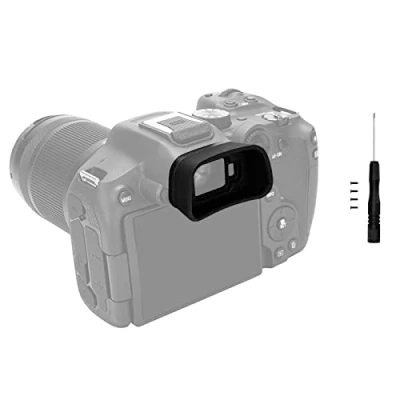 Afbeelding van PROfezzion Uitgebreide stijl zachte siliconen oogschelp voor Canon EOS R7 APS C spiegelloze camera