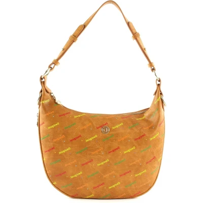 Afbeelding van Desigual Schoudertas Intra Siberia Shoulder Bag Camel Bruine Veelkleurig