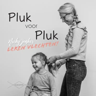 Afbeelding van pluk voor leren vlechten!