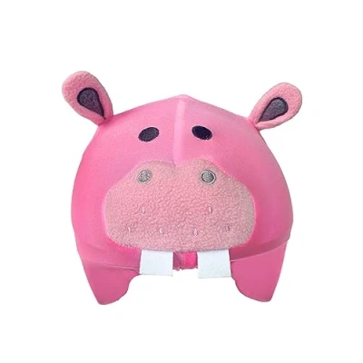 Afbeelding van Housse de casque fantaisie Coolcasc Hippopotame Taille unique