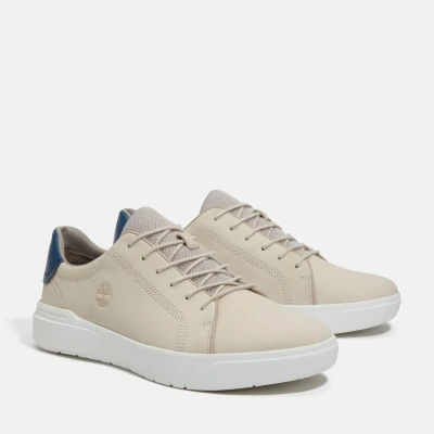 Afbeelding van Timberland Seneca BAY Sneakers laag, Heren, Maat: 40, Natural Leer en textiel
