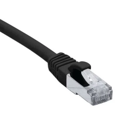 Afbeelding van Netwerkkabel DEXLAN RJ45 CAT 6 S/FTP LSOH SNG zwart 0.3 m